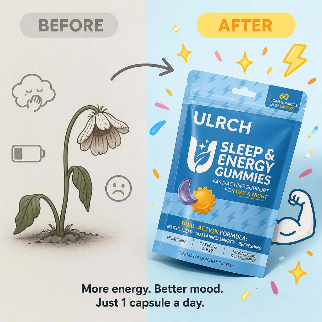 Sleep + Energy Vegan Gummies