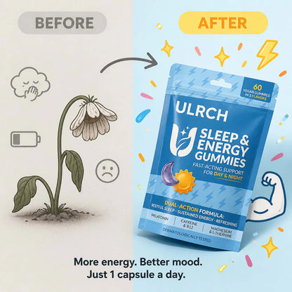Sleep + Energy Vegan Gummies